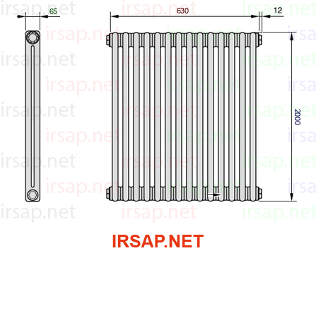 Радиатор IRSAP Tesi 22000/14 T14 CL 01